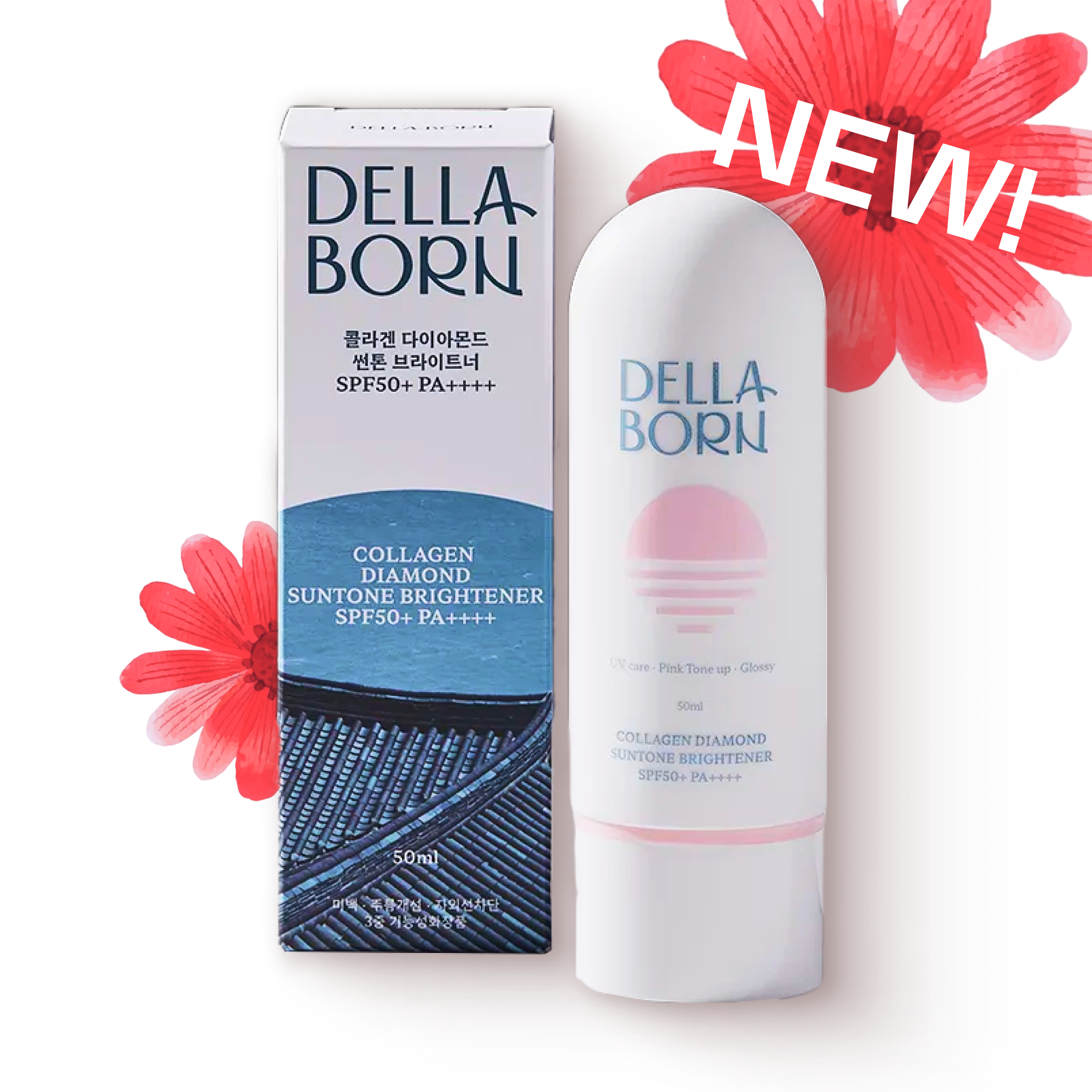 DellaBorn Collagen Diamond Suntone Brightner